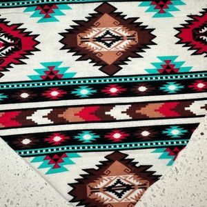 Aztec print doggie bandana